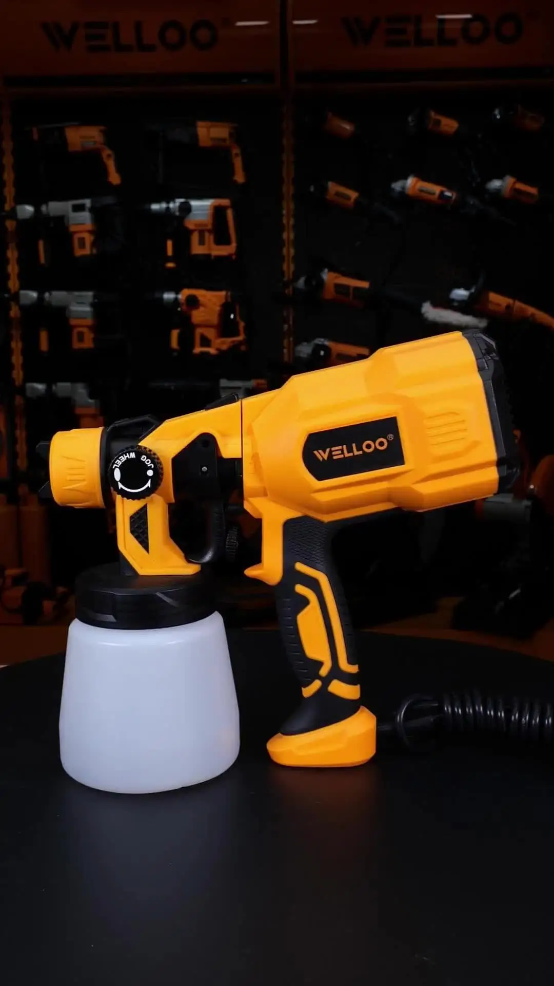 WELLOO Manufacturers Direct Selling 550w Household Electric Spray Gun High Power Portable Electric Spray Gun model ESG15550 NEW HOT PRODUCTS product thumbnail 8