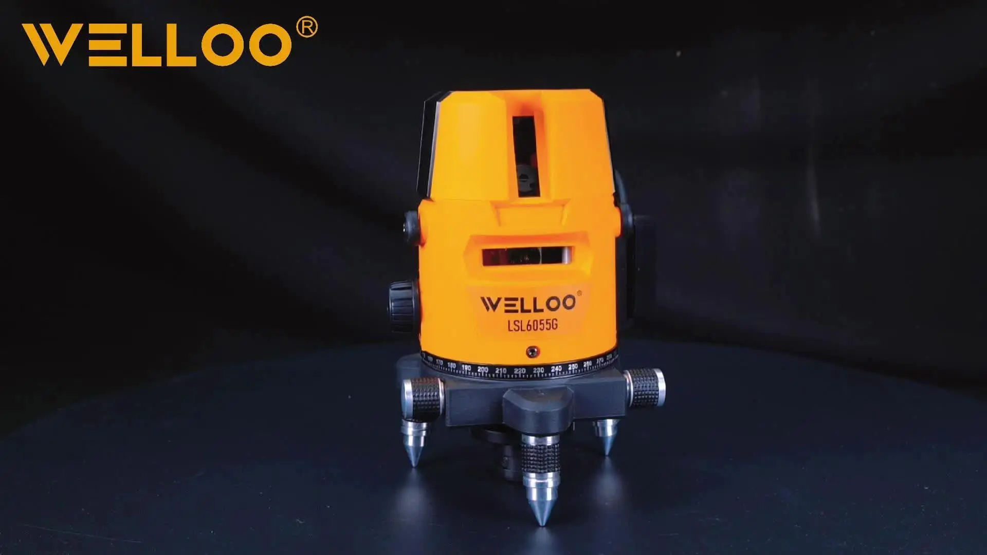 WELLOO 1.5 Green Lines Laser Level High-Precision Line Laser Level Battery-powered Laser Level model LSL6055G HAND TOOLS product thumbnail 6