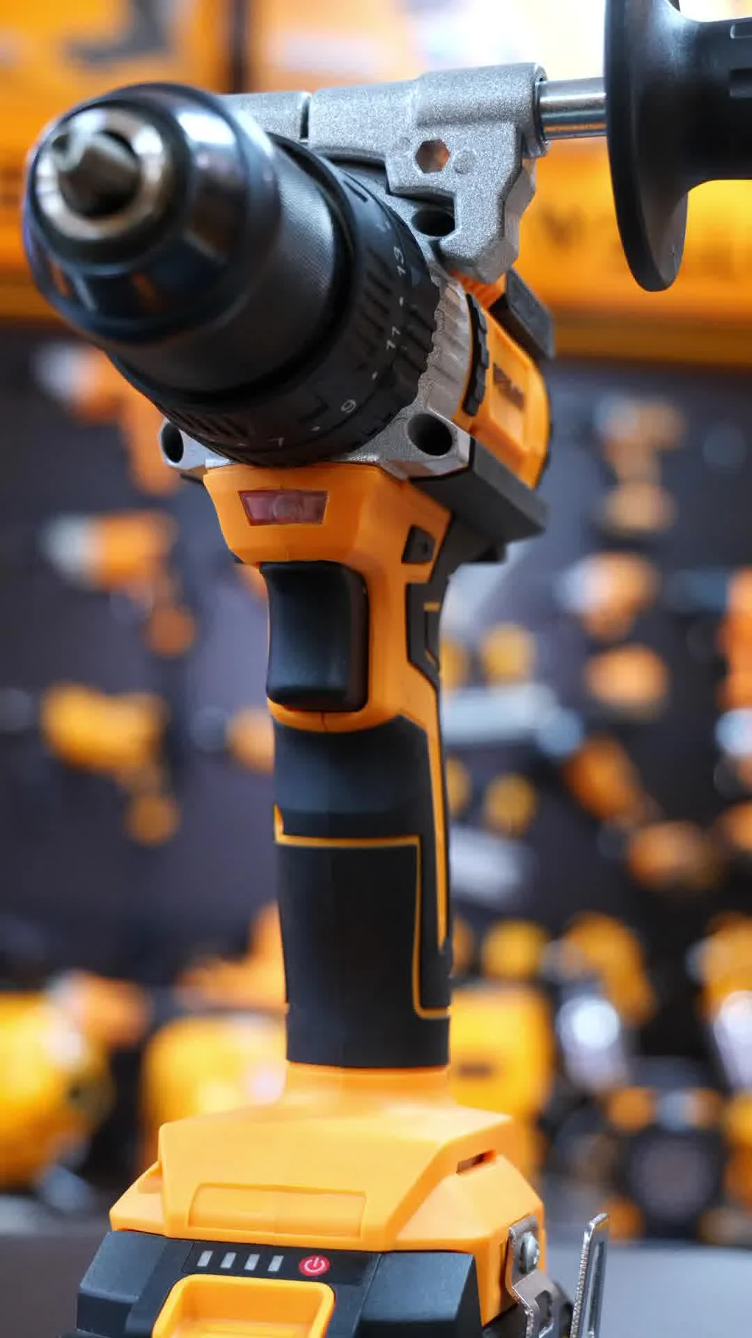 WELLOO 21V Lithium Mini Electric Screwdriver & Cordless Impact Drill | Battery Included Precision Tool for Woodworking & Home Repair model CID50221T CORDLESS TOOLS
