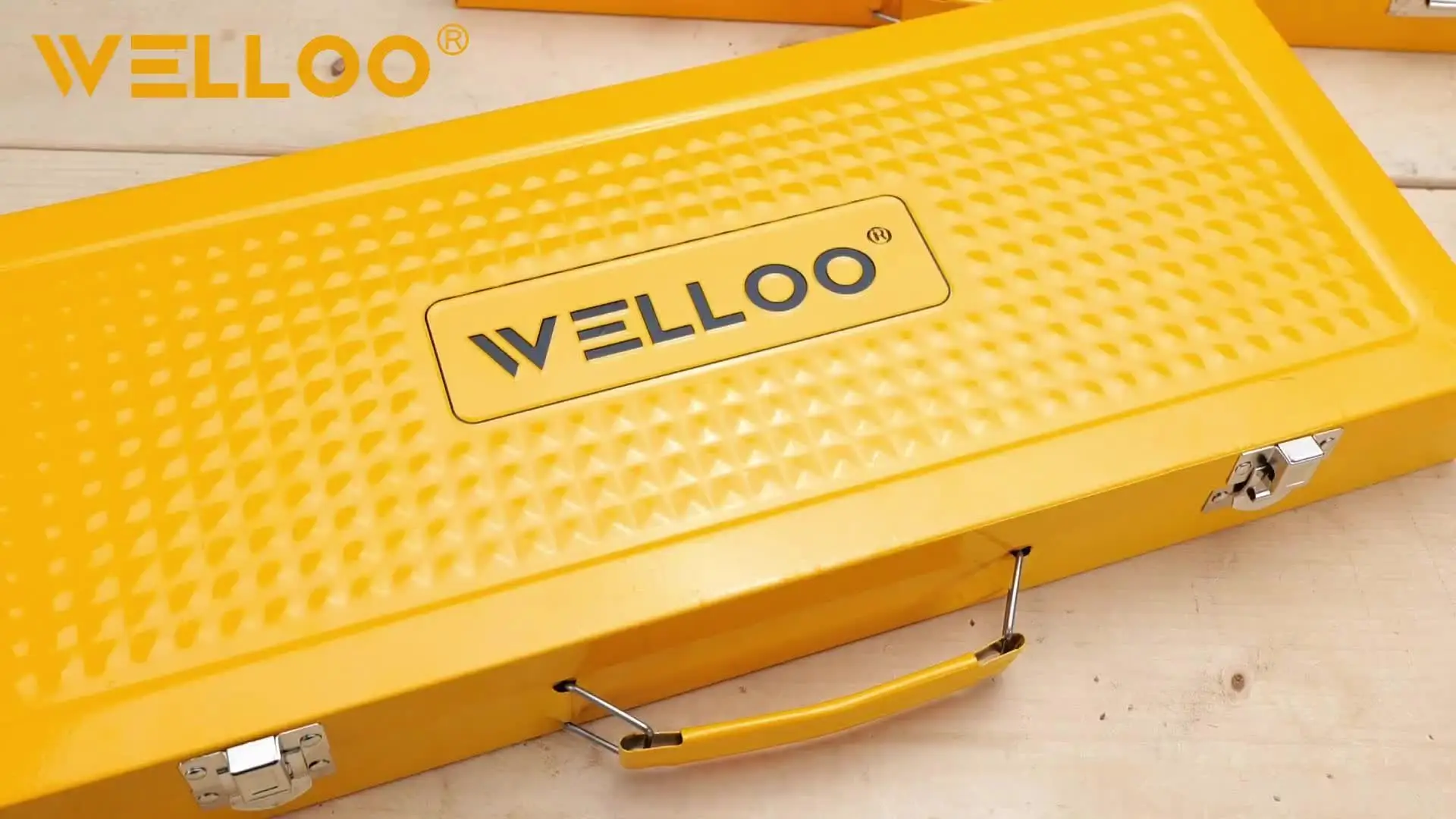 WELLOO OEM Factoiry Sale Professional Hand Socket Set 40PCS CR-V Includes Ratchet Wrench and Extensions model SKT24001 ACCESSORIES product thumbnail 8