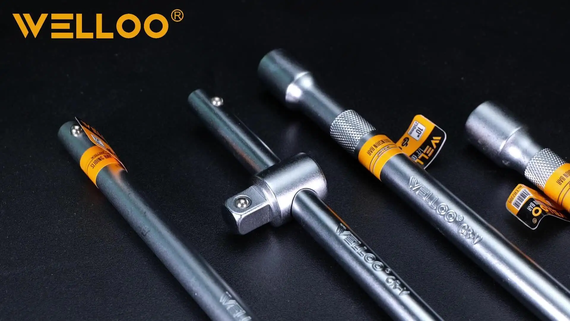 WELLOO Durable 5Inch Chrome Vanadium Steel Extension Bar Compatible with Socket Wrenches and Drills model EB2305 ACCESSORIES product thumbnail 9