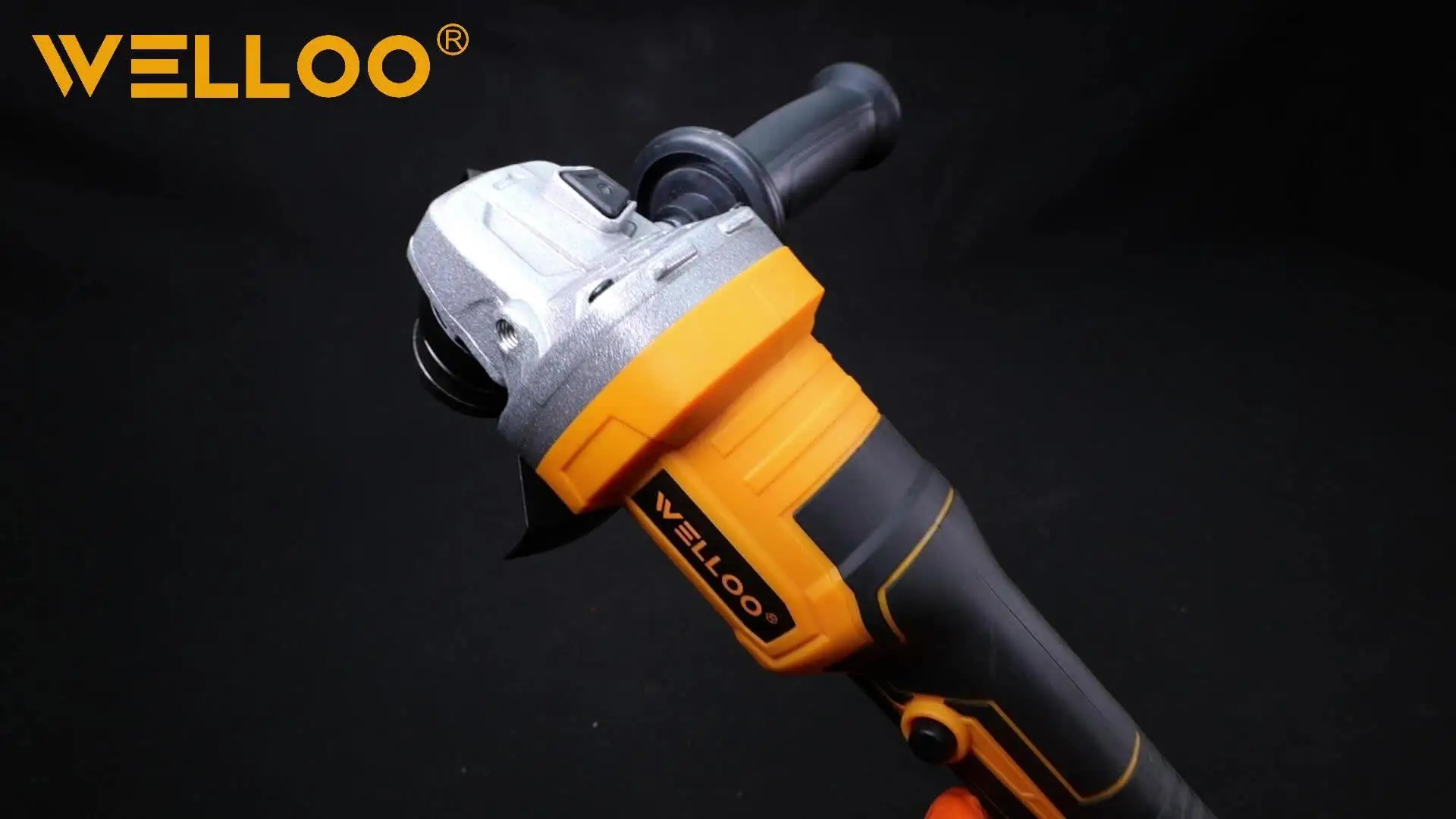 WELLOO New Arrival 21V Li-ion Cordless Angle Grinder 115mm Disc Strong Power 7000rpm High Speed Angle Grinder model PCG5420 CORDLESS TOOLS product thumbnail 9