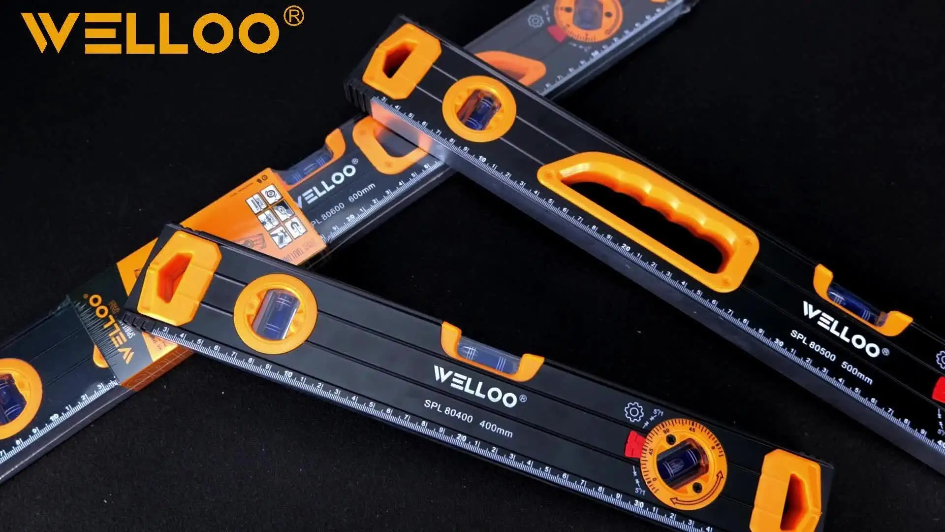 Professional Industrial Grade WELLOO SPL80400 Aluminum Alloy Level Control 40cm Precision Leveling Instrument HAND TOOLS product thumbnail 9