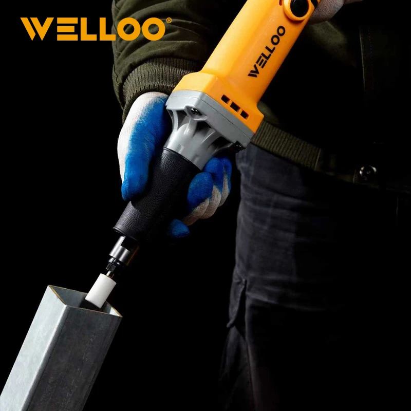 WELLOO The Newly Upgraded 6mm 400-watt Electric Die Grinder High Speed Rotary Tool for Metal Grinding and Polishing model DG76006 POWER TOOLS product thumbnail 5