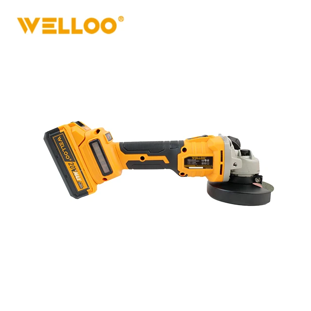 WELLOO New Upgraded 20v Li-ion Cordless Angle Grinder High-power Cutting and Grinding Tools model CAG54115S CORDLESS TOOLS product thumbnail 3