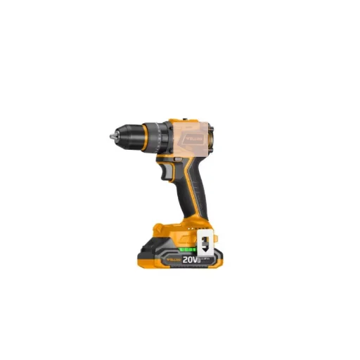 WELLOO High Torque 20V Adjustable Impact Drill 13 mm Cordless Brushless Motor Battery Power Drill with LED Light model CID51320T CORDLESS TOOLS product thumbnail 10