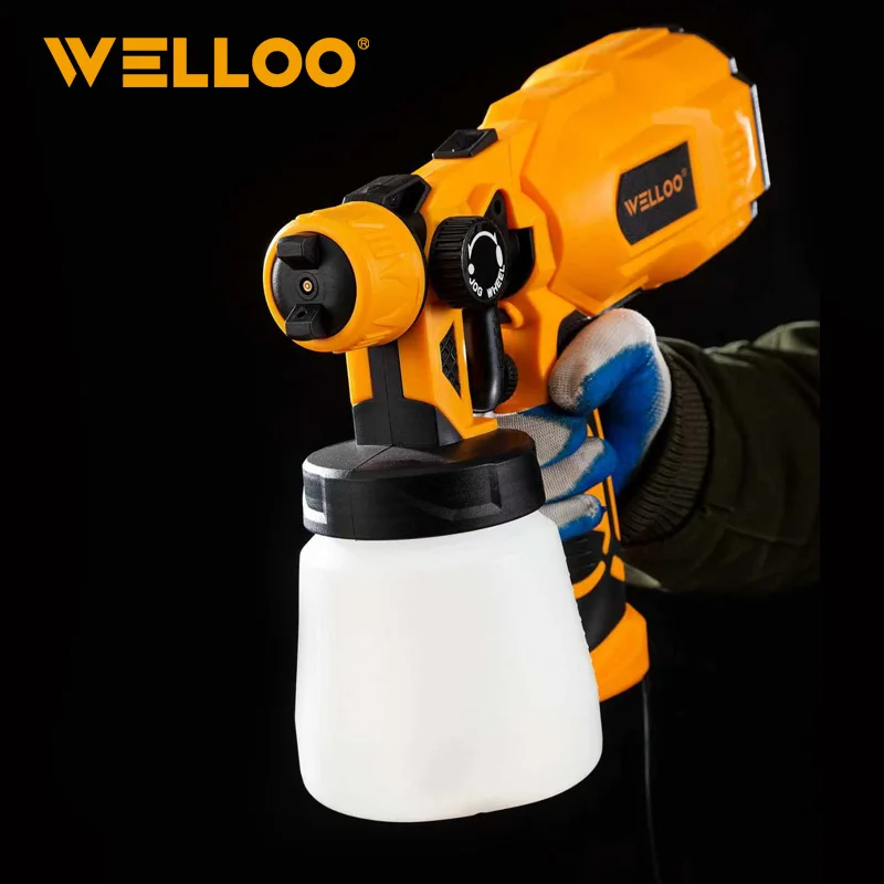 WELLOO Manufacturers Direct Selling 550w Household Electric Spray Gun High Power Portable Electric Spray Gun model ESG15550 NEW HOT PRODUCTS product thumbnail 2