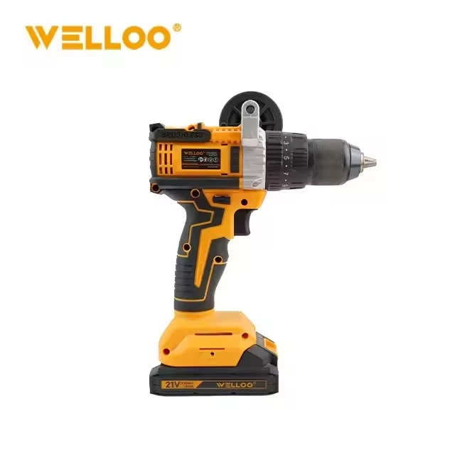 WELLOO 21V Lithium Mini Electric Screwdriver & Cordless Impact Drill | Battery Included Precision Tool for Woodworking & Home Repair model CID50221T CORDLESS TOOLS