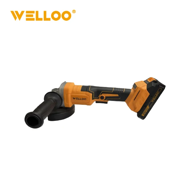WELLOO New Arrival 21V Li-ion Cordless Angle Grinder 115mm Disc Strong Power 7000rpm High Speed Angle Grinder model PCG5420 CORDLESS TOOLS product thumbnail 5
