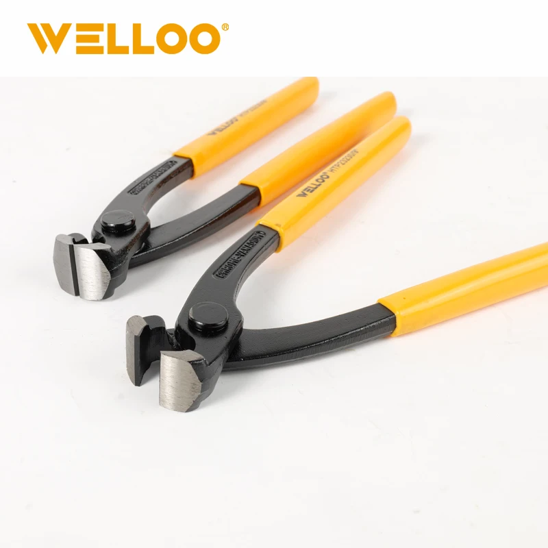WELLOO 9''/230mm Carbon Steel Cutting Pliers OEM Industrial Grade High Leverage Joint Design Metric Manual Tools model HTP23230 HAND TOOLS product thumbnail 5