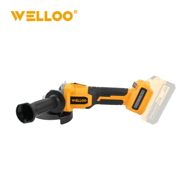 WELLOO High Performance 20V Brushless 115mm Angle Grinder 7500RPM Cordless Cutting & Polishing Tool Without Battery model CAG54115 CORDLESS TOOLS product thumbnail 5