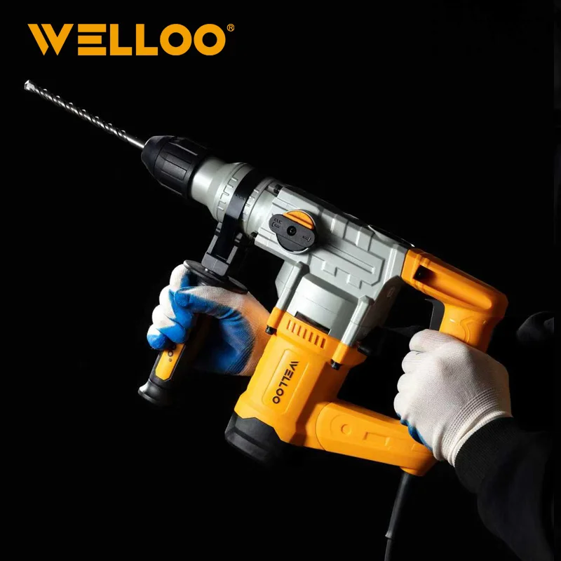 WELLOO Industrial Quality Hand-Held Rock Drill Jack Hammer Drill Machinery for Concrete Wall model RHM72805 NEW HOT PRODUCTS product thumbnail 6