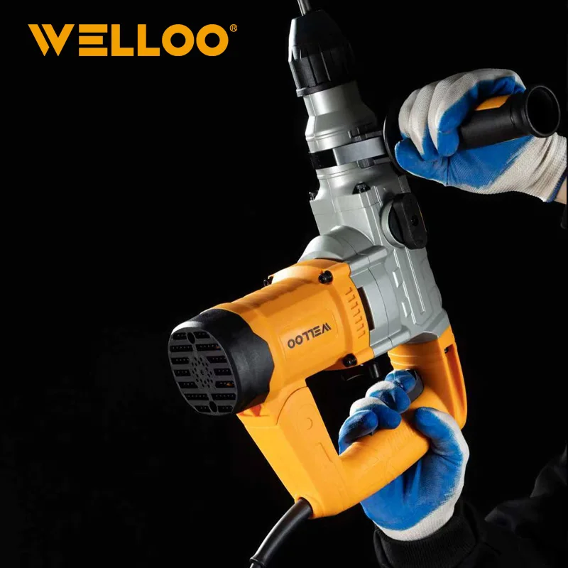 WELLOO Industrial Quality Hand-Held Rock Drill Jack Hammer Drill Machinery for Concrete Wall model RHM72805 NEW HOT PRODUCTS product thumbnail 7