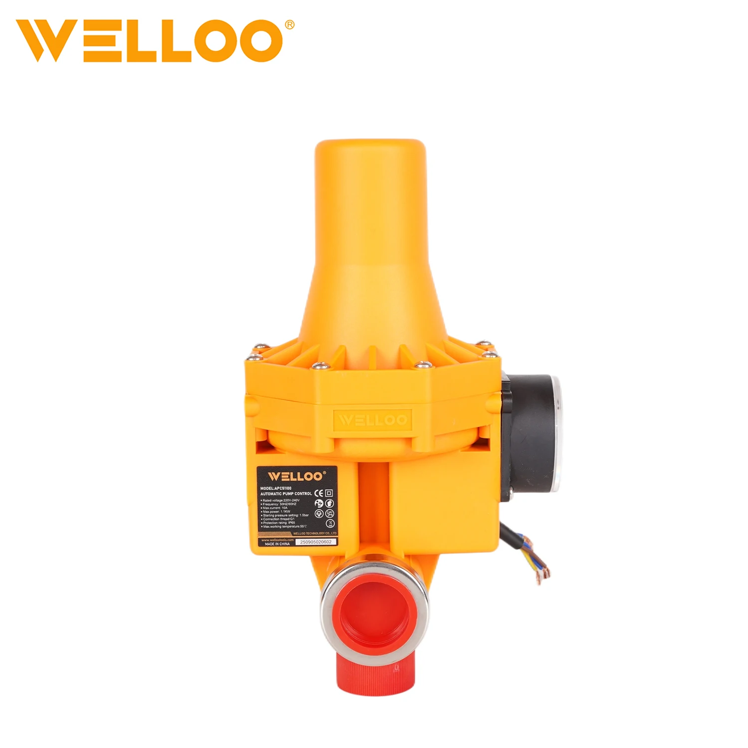 WELLOO Factory Manufacture 3in1 Intelligent Auto Timer Pressure Switch Automatic Pump Controller Water Pump Electric Pressure Switch model APC51100 GARDEN TOOLS & PUMPS