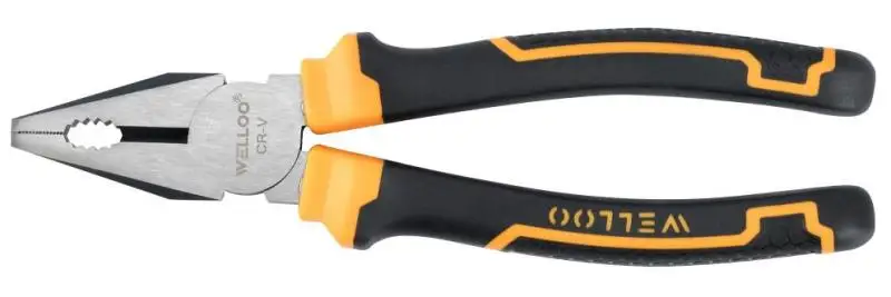 WELLOO Hand Portable Ergonomic CRV 160mm/180mm/200mm Pliers Soft TPR Handle Pliers model HCP19160/HCP19180/HCP19200 HAND TOOLS product thumbnail 2