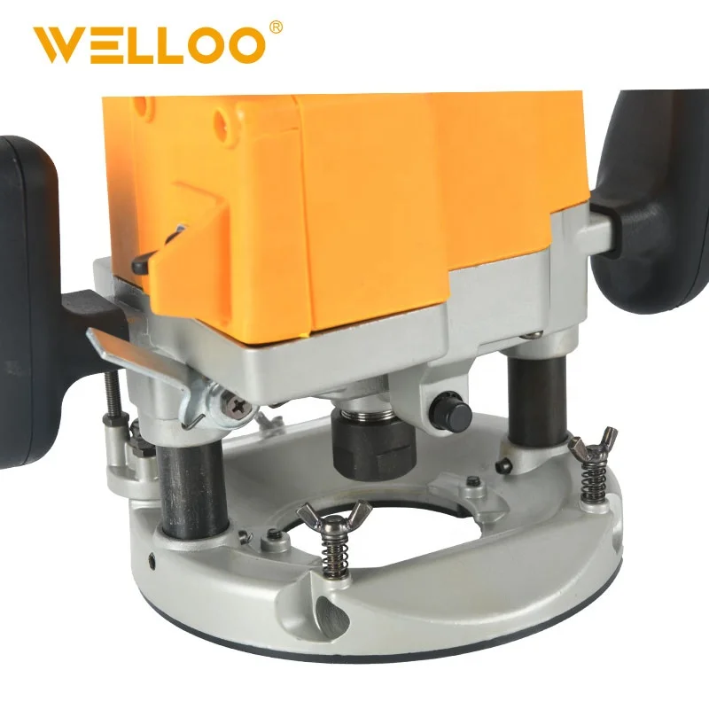 WELLOO 1600W Electric Router Machine Professional Hand Power Tools Small Woodworking Milling Electric Wood Router model ERT36127 product thumbnail 4