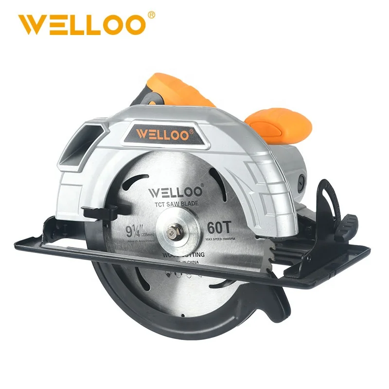 WELLOO Safety Assured Adjustable Bevel Cutting Wood Cutting Machine Efficient Electric Circular Power Saw Machine model CSW56235 POWER TOOLS product thumbnail 2