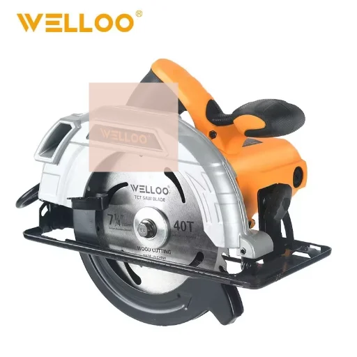 WELLOO Professional Industrial Grade 1400W Portable Circular Saw Adjustable Cutting Depth Electric Circular Saw 185mm with Guide model CSW56185 NEW HOT PRODUCTS product