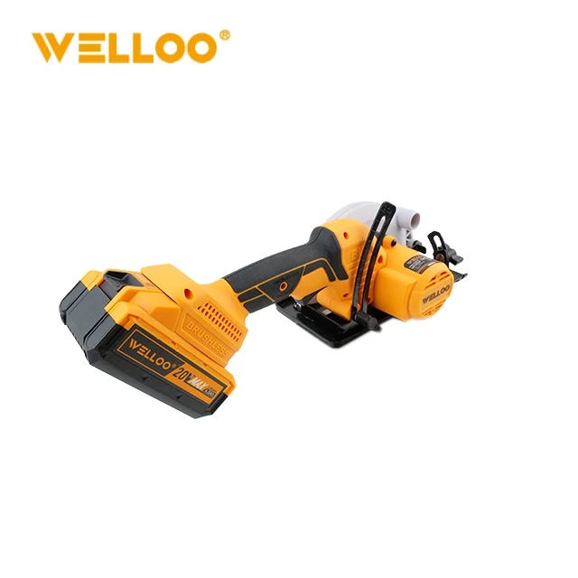 WELLOO Portable 20V Li-Ion Cordless Circular Saw 150mm Blade Handheld Cutting Circular Saw for Woodworking model CLS25137S CORDLESS TOOLS product thumbnail 6