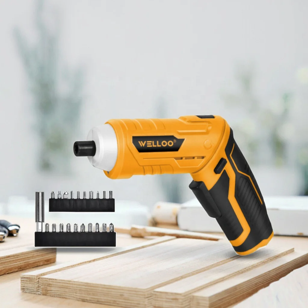 WELLOO Factory Direct Sales 3.6V Rechargeable Lithium Battery Drill Portable Cordless Lithium Battery Set model SCS23015 CORDLESS TOOLS product thumbnail 3