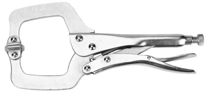 WELLOO High Carbon Steel Portable 11'' Table Tool C-Clamp Locking Pliers Mole Grips Wrench Tools model HLP26105 HAND TOOLS product thumbnail 2