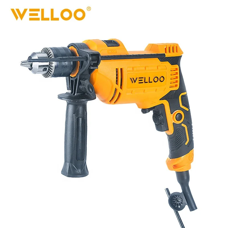 WELLOO Strong Power Industrial Power Tools Drill Screwdriver Hammer Drill Impact 810W 13mm Strong Percussion Drill Manual model IPD91810 NEW HOT PRODUCTS product