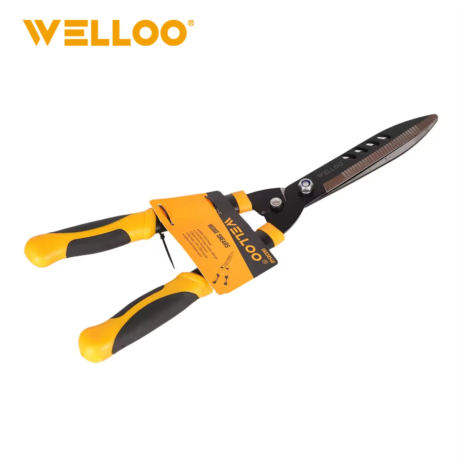 WELLOO Factory Direct Sale 21Inch Carbon Steel Blade Hedge Shears Multi-Functional Manual Garden Hedge Shears model GHS38540 HAND TOOLS product thumbnail 3