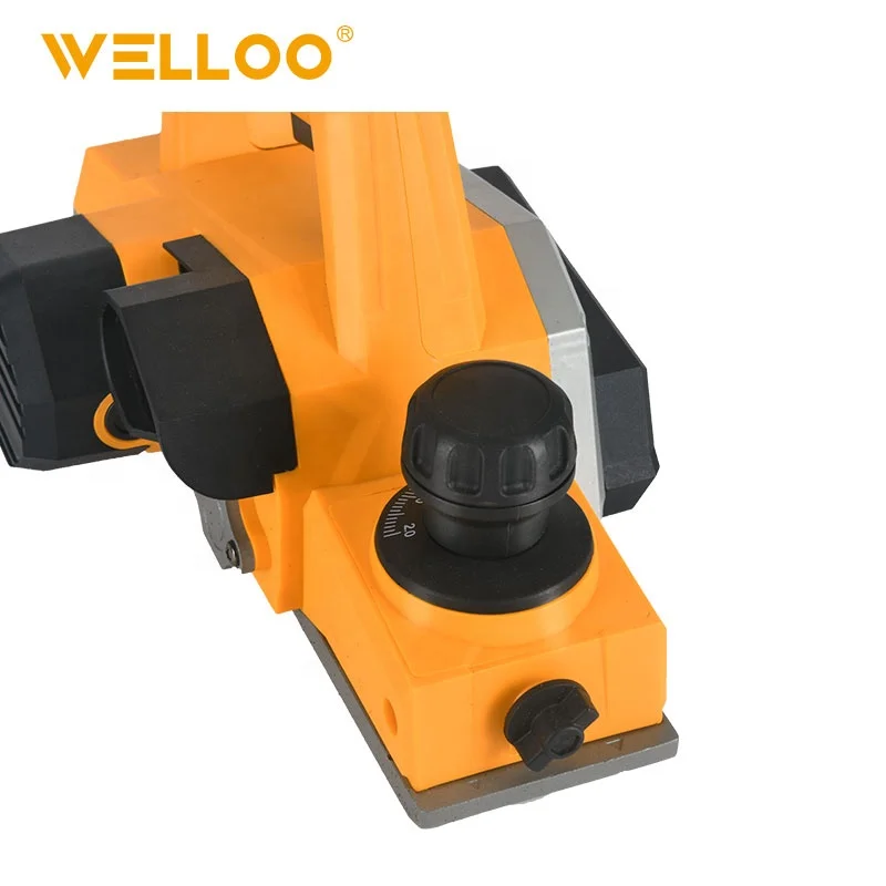 WELLOO Professional Manufacture 710W 82mm Electric Wood Planer 82mm Polisher for Wood Working Power Tools model EPL38202 product thumbnail 5