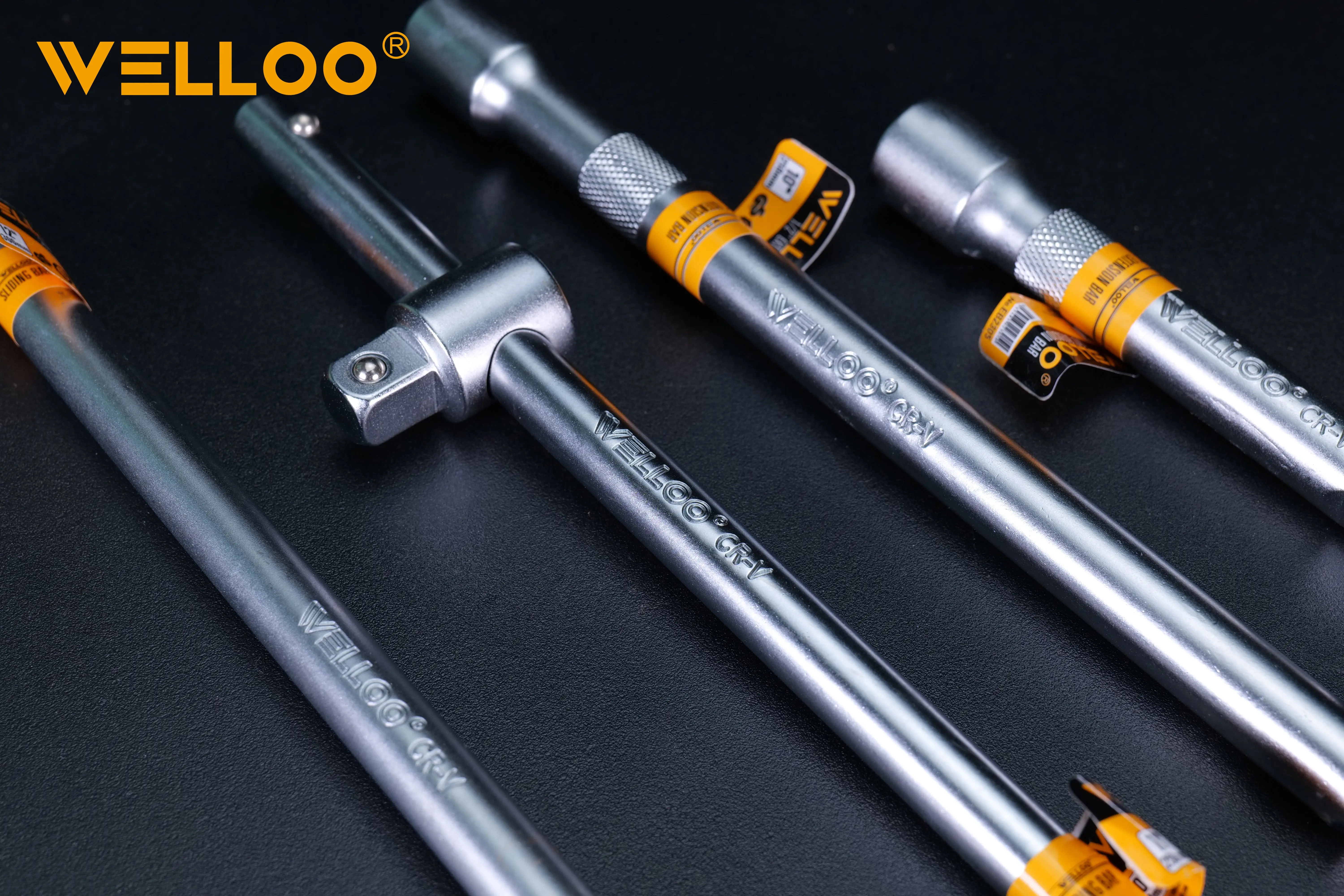 WELLOO Durable 5Inch Chrome Vanadium Steel Extension Bar Compatible with Socket Wrenches and Drills model EB2305 ACCESSORIES product thumbnail 4