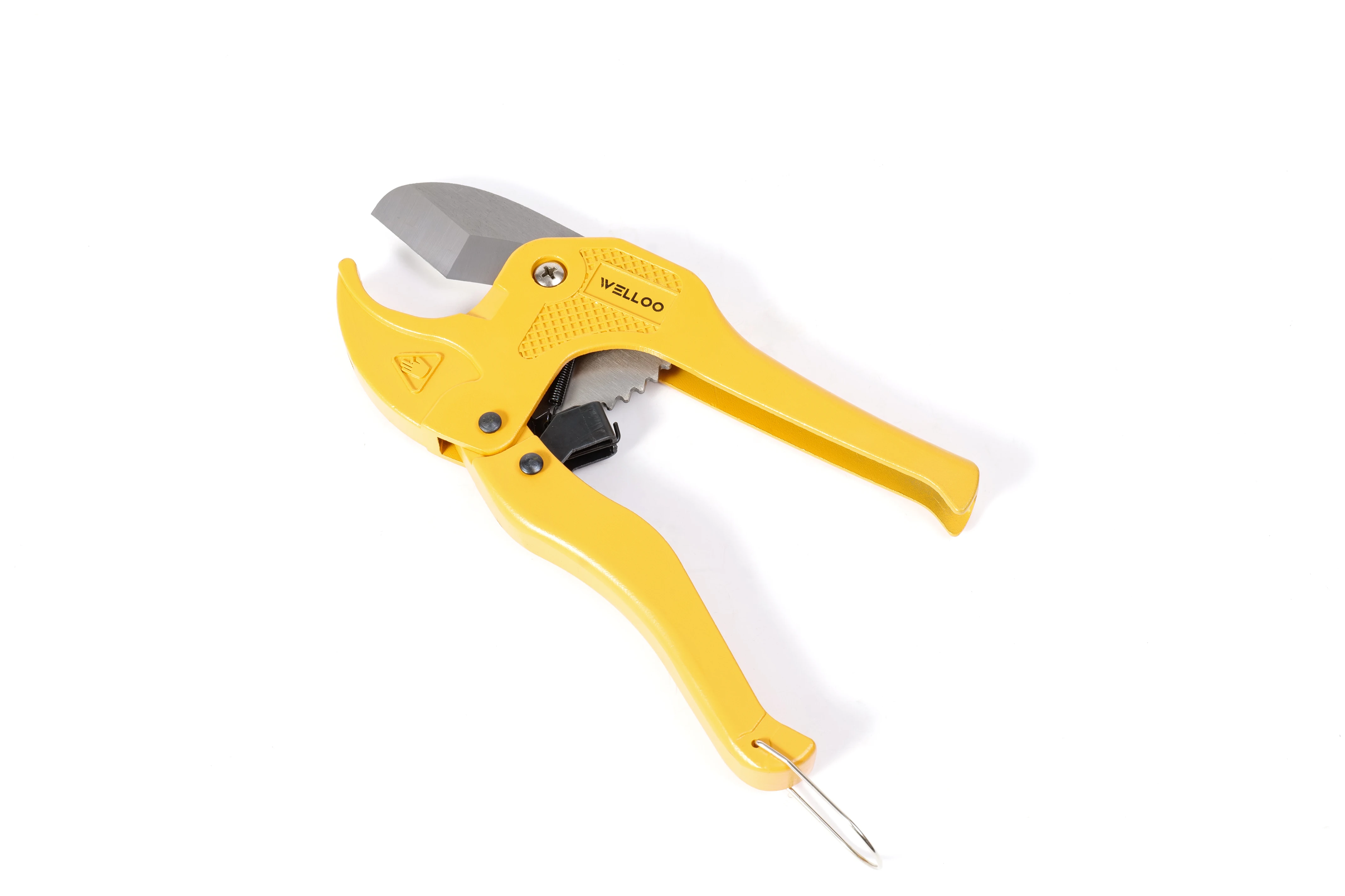 WELLOO Hot Selling Hardware Tools Professional Pipe Cutter Ratchet Design Sharp Blade for Plastic PVC & PPR Pipes model PCT3501 HAND TOOLS product thumbnail 4