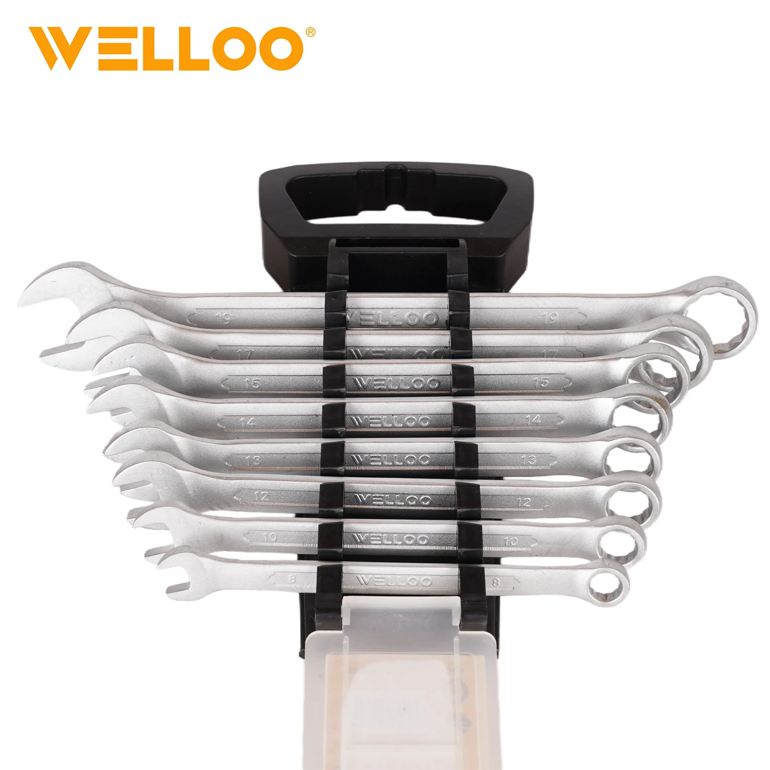 WELLOO Quality Assurance Manual Tool Combination Wrench Set Portable 8PCS Combination Spanner Set model CSS21080 HAND TOOLS product thumbnail 6