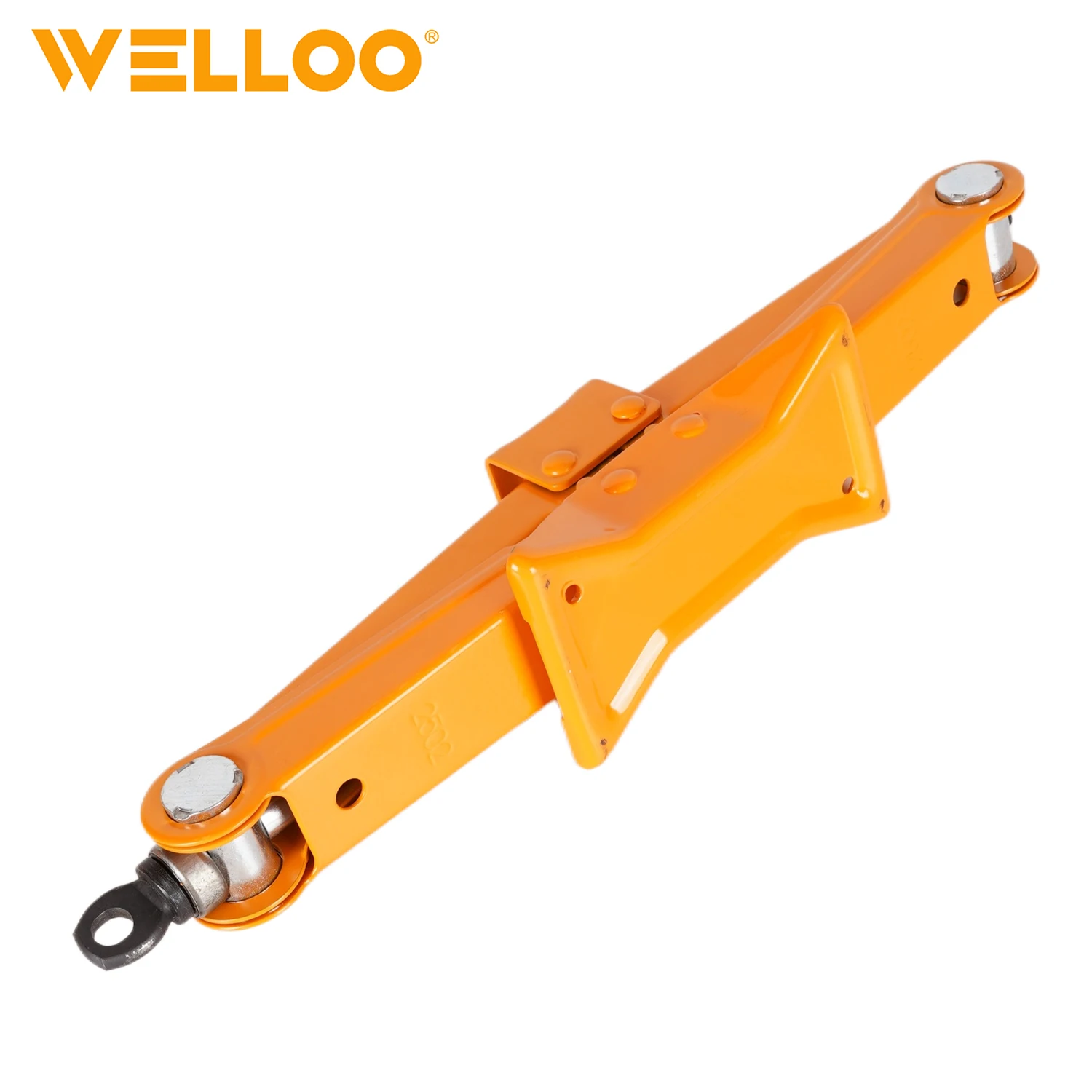 WELLOO 350 mm Max High Car Floor Jack 1 T Lifting Weight Industrial Hydraulic Floor for Car Repair model HBJ15001 HAND TOOLS product thumbnail 3