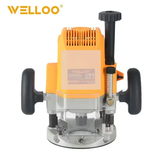 WELLOO 1600W Electric Router Machine Professional Hand Power Tools Small Woodworking Milling Electric Wood Router model ERT36127 product thumbnail 9
