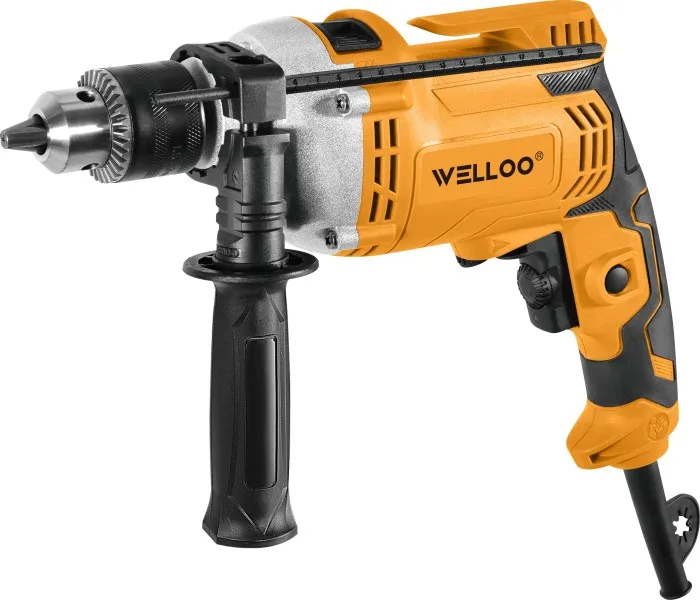 WELLOO Portable Electric 710W Impact Drill High Torque Industrial Electric Drill Rotary Drilling Machine model IPD93710 POWER TOOLS product thumbnail 3