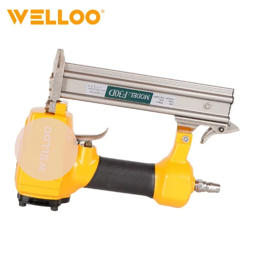 WELLOO 0.45-0.7MPa 100PCS Load Capacity air Nailer Pneumatic Wood Nail Gun Machine model ANGF30 AIR TOOLS product thumbnail 4