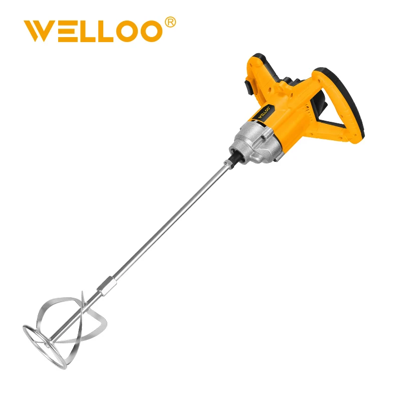 WELLOO High Power 1400W Handheld Concrete Mixer Adjustable Speed Mud Cement Paint Mixing Tool model MX21400 POWER TOOLS product thumbnail 6