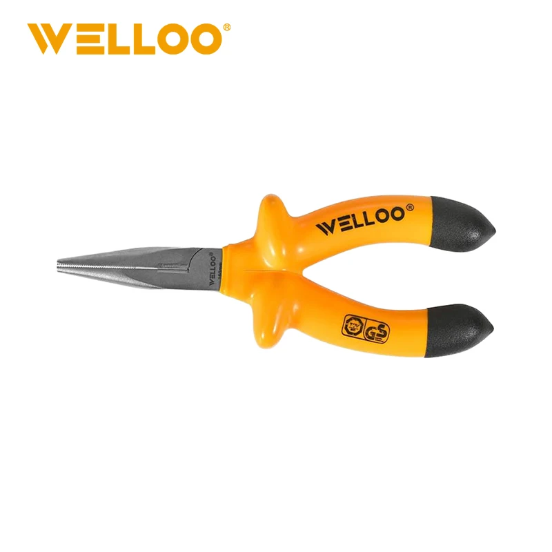 WELLOO Multi-functional Insulated Pressure Combination Pliers Forged Steel 6'' 8'' Long Nose Cutting Hand Tools model HNP21160 product thumbnail 2