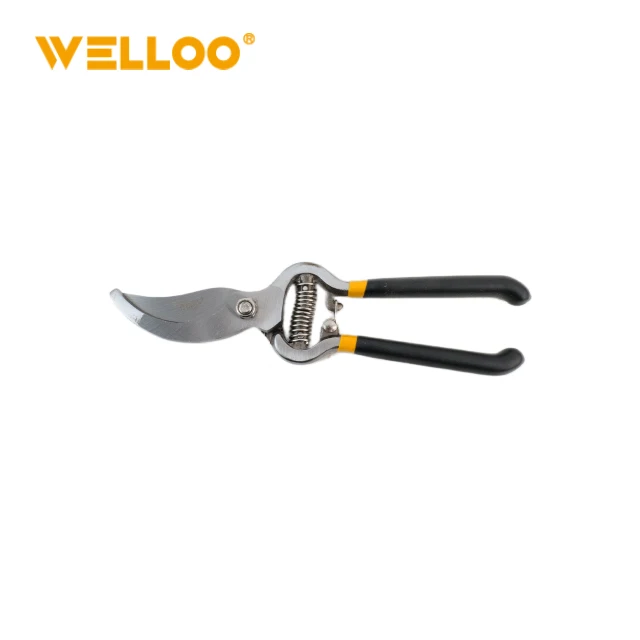 WELLOO 200mm/250mm Ergonomic Garden Secateurs Bypass Pruning Shear Garden Tool with Two Color Dip Handle model GDS3610 HAND TOOLS product thumbnail 3