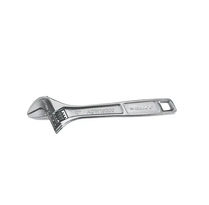 WELLOO Industrial-grade Multifunctional Adjustable Wrench 12inch Chrome Vanadium Steel Adjustable Wrench model ADW15300 HAND TOOLS product thumbnail 11