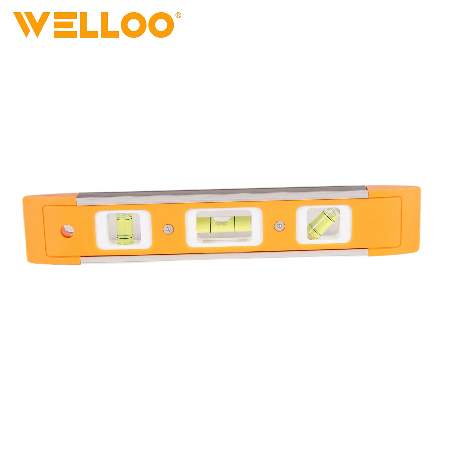 WELLOO High Dimensional Accuracy 225*40mm torpedo Level 180 Degrees High Precision Aluminum Level model MPL22540 HAND TOOLS product thumbnail 5