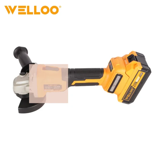 WELLOO Trade Guarantee Strong Power Angle Grinder Lithium Cordless Portable Cutting Machine model CAG54100D CORDLESS TOOLS product thumbnail 3