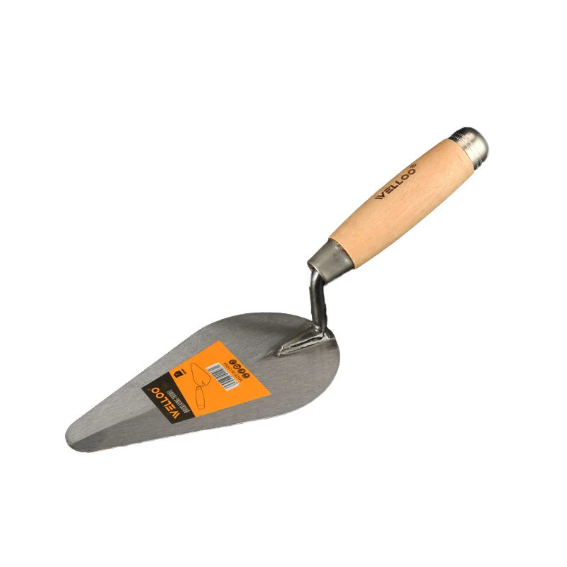 WELLOO 1.2mm Carbon Steel Hand Digging Tools Bricklaying Trowel Hand Tools for Building Construction model BTW1106W catalog product image