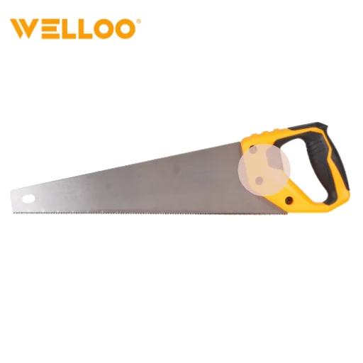 WELLOO High Frequency Hardened Teeth Hand Saw 400mm Durable 65Mn Blade for Professional Woodworking model HDS55400 HAND TOOLS product thumbnail 4