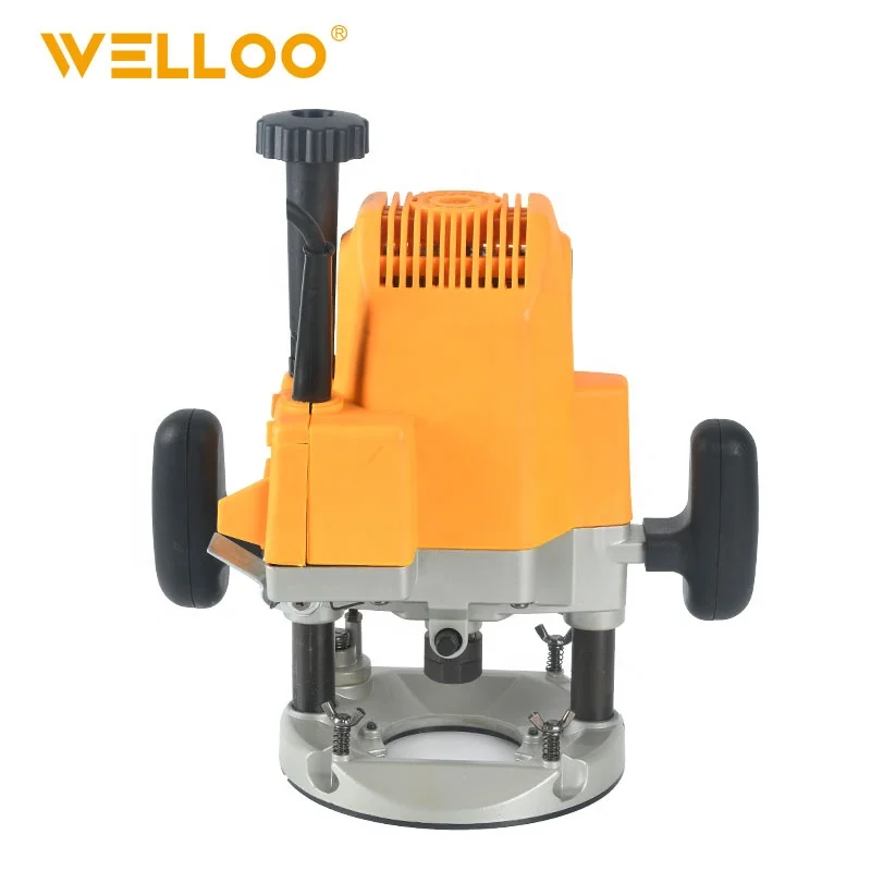 WELLOO 1600W Electric Router Machine Professional Hand Power Tools Small Woodworking Milling Electric Wood Router model ERT36127 product thumbnail 6