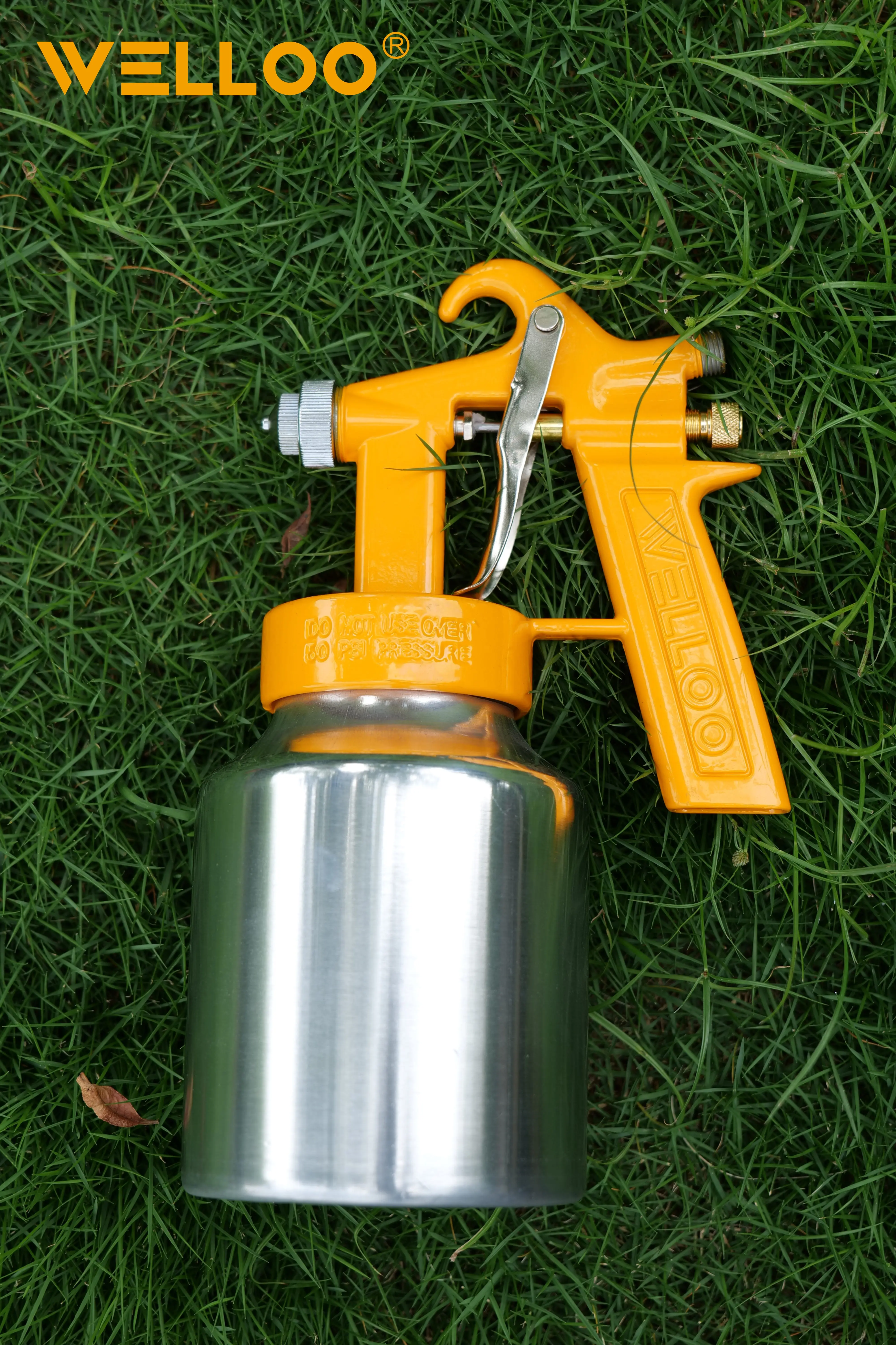 WELLOO Pneumatic Air Spray Gun 1.2 mm Nozzle HVLP High Atomization for Automotive Paint & Furniture Coating model ASG472 AIR TOOLS product thumbnail 3