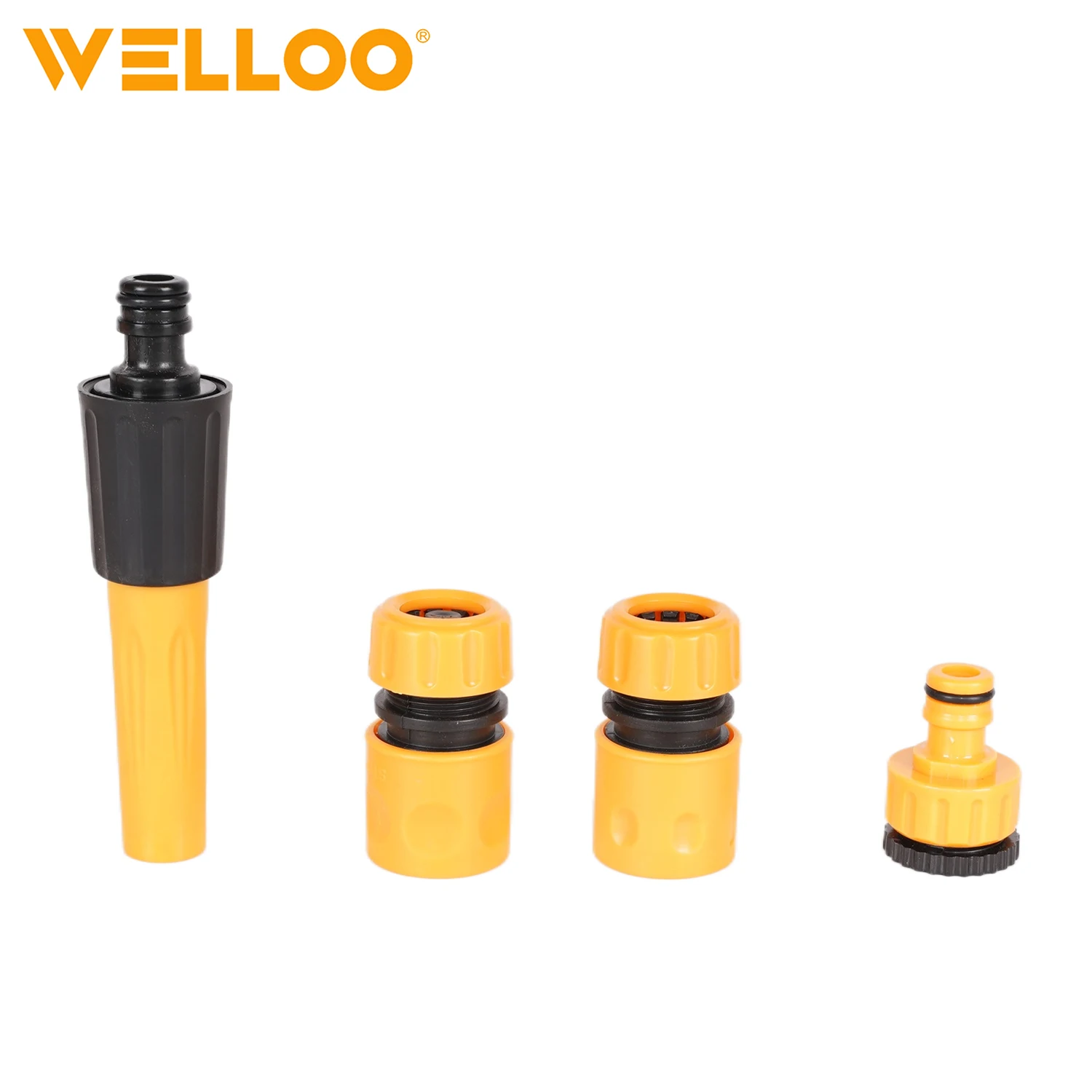WELLOO Plastic Garden Hose Accessories Household Portable Hand Tool Set Hose Quick Connector with STOP model GHC34004 HAND TOOLS product thumbnail 3