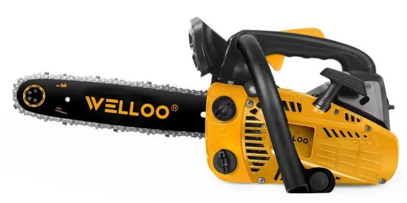 WELLOO Heavy Duty Customizable 2.5KW 58cc Gasoline Chain Saw for Woodworking model GCS58201 GARDEN TOOLS & PUMPS product thumbnail 2