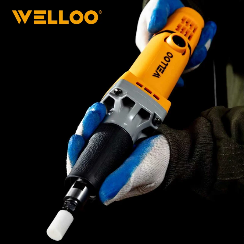 WELLOO The Newly Upgraded 6mm 400-watt Electric Die Grinder High Speed Rotary Tool for Metal Grinding and Polishing model DG76006 POWER TOOLS product thumbnail 4
