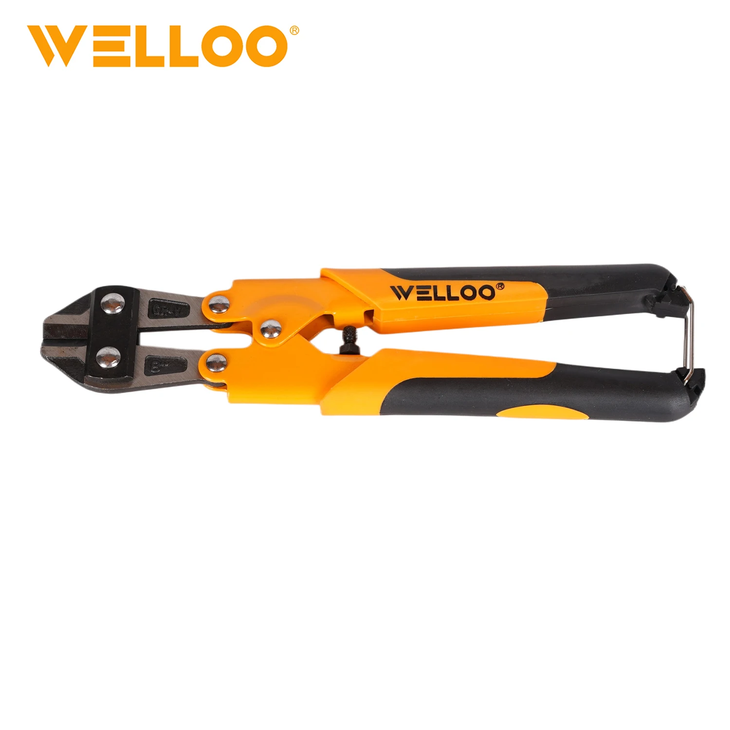 WELLOO Industrial Heavy Duty CR-V Bolt Cutter 8inch Soft Rubber Grip Bolt Cutter with TPR Handle model MBC1908 HAND TOOLS product thumbnail 2