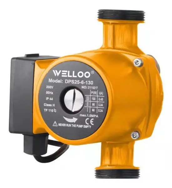 WELLOO 72W 40L/min 100W 50L/min Circulation Pump High Pressure Home Bathroom Circulator Pump model WPS32-4-180 /WPS32-6-180 GARDEN TOOLS & PUMPS product thumbnail 2